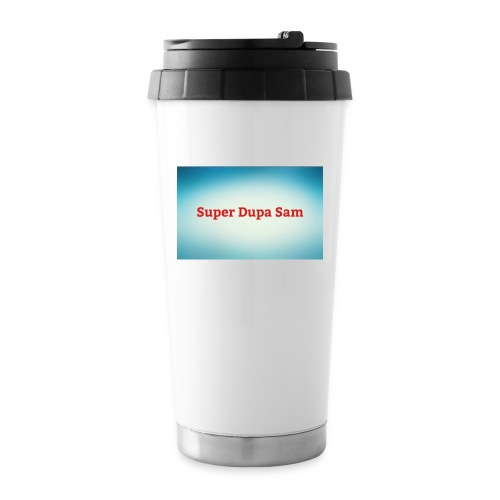 Super Dupa logo - 16 oz Travel Mug
