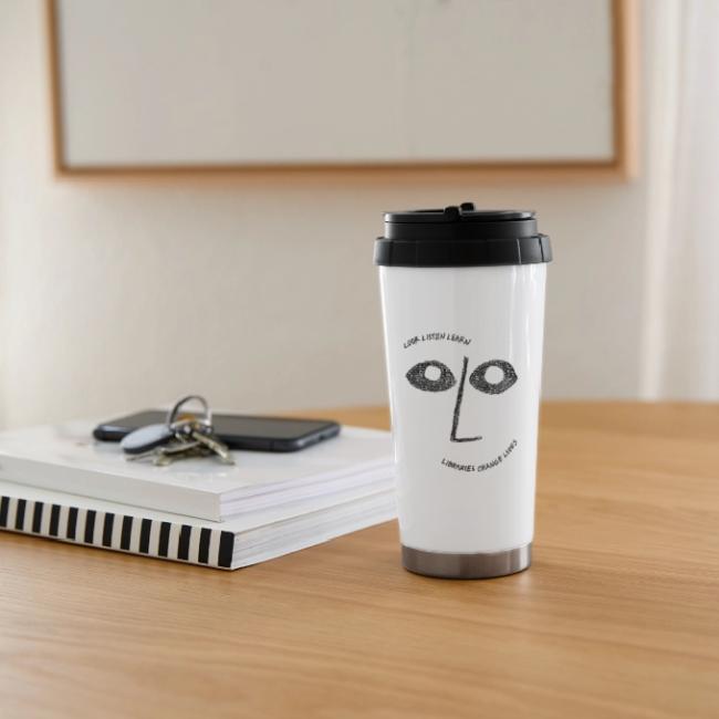 Vintage ALA: Libraries Change Lives Face