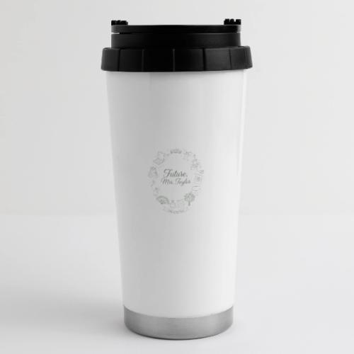 Future Mrs Minimalist Bridal Line Art - 16 oz Travel Mug