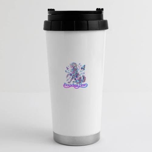 Boundless Heart Neon Galaxy Dog Shirt - 16 oz Travel Mug