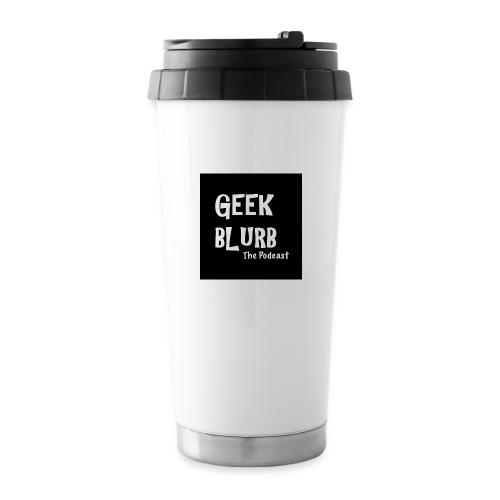 Geek Blurb Podcast Logo - Travel Mug
