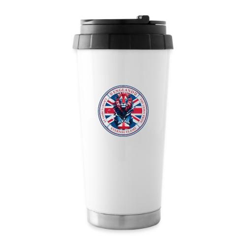 England Lion Emblem T Shirt, Flag Pride Gift - 16 oz Travel Mug