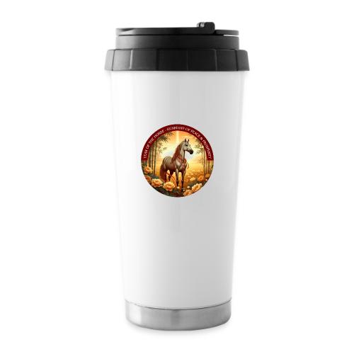 Year of the Horse Guardian T Shirt, Lunar New Year - 16 oz Travel Mug