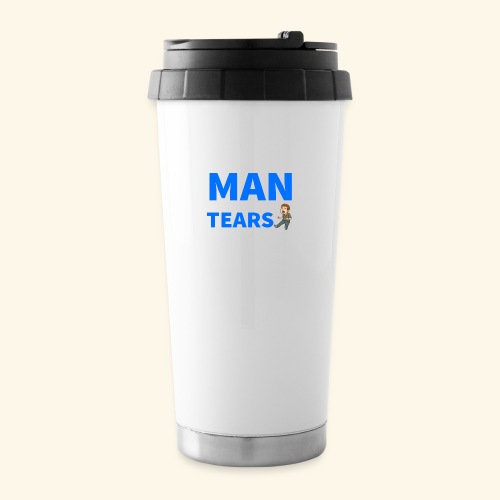 Man Tears Mug - 16 oz Travel Mug