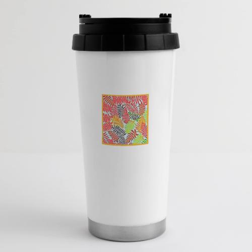 Chic Leaves Artistic Spectrum - 16 oz Travel Mug