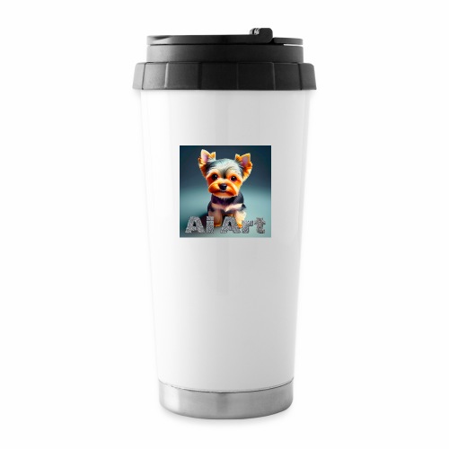 Ai Doggie - 16 oz Travel Mug