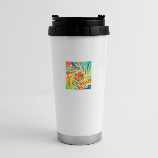Citrus swirling Splash Design