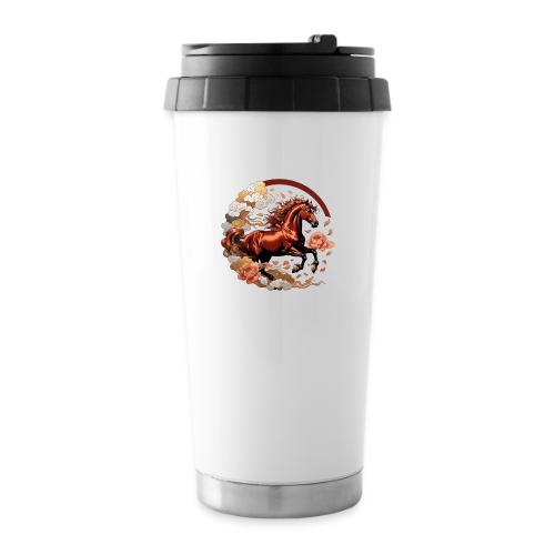 Year of the Horse T Shirt, Lunar New Year Gift - 16 oz Travel Mug