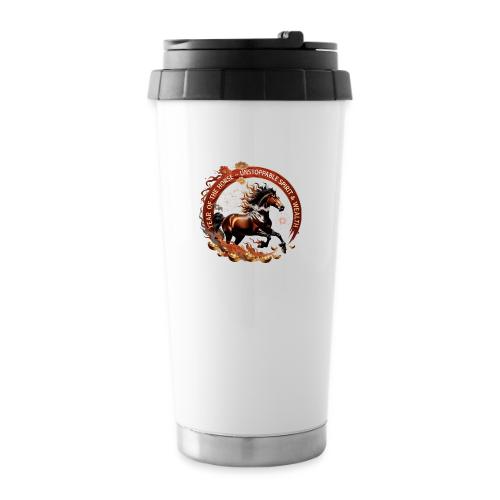 Year of the Horse Fiery Spirit T Shirt, Lunar New - 16 oz Travel Mug