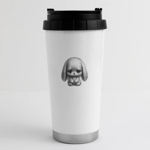 Sad Puppy Meme with Puppy Standing - 16 oz Travel Mug