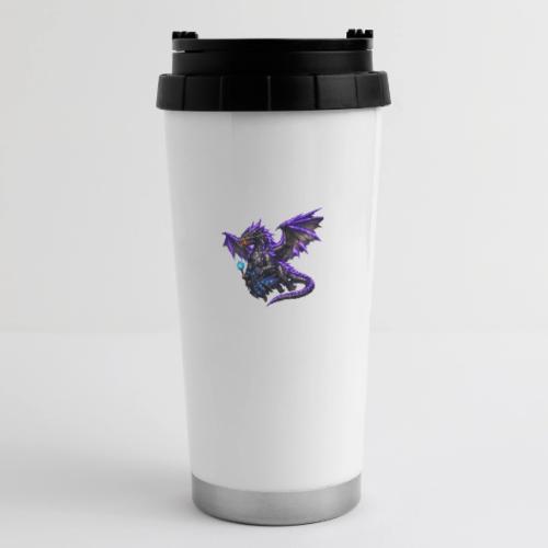 Neon Dragon and Battle Mage - 16 oz Travel Mug