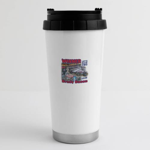 Brady Bacon #LetsRaceTwo Winner - 16 oz Travel Mug