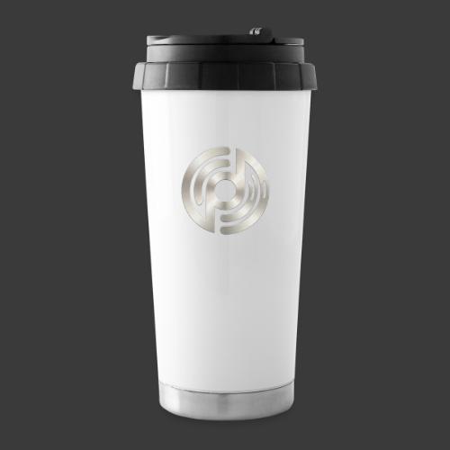 Open Musicians Collective Chrome Logo - 16 oz Travel Mug