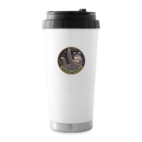 Sloth Home Watcher T Shirt - 16 oz Travel Mug