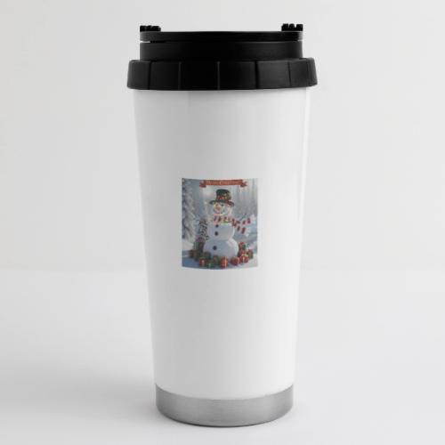 Merry Christmas - 16 oz Travel Mug