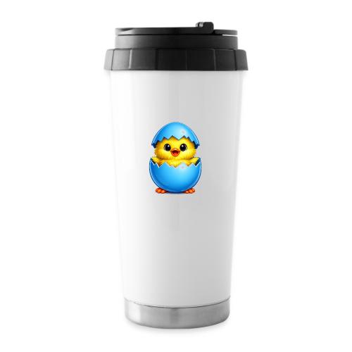 Easter Chick Blue - 16 oz Travel Mug