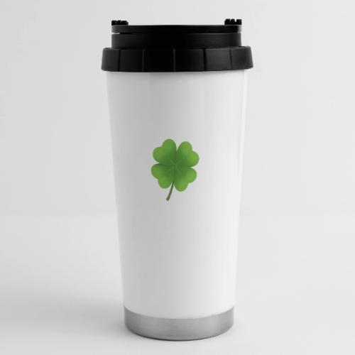 Four leaf clover - 16 oz Travel Mug