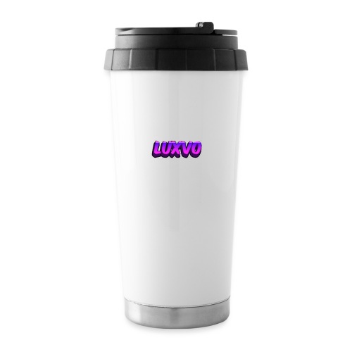 logo text form - 16 oz Travel Mug
