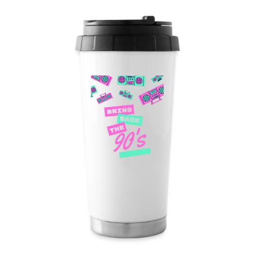 Bring Back The 90s Nostalgia Design| Retro 90s Art - 16 oz Travel Mug