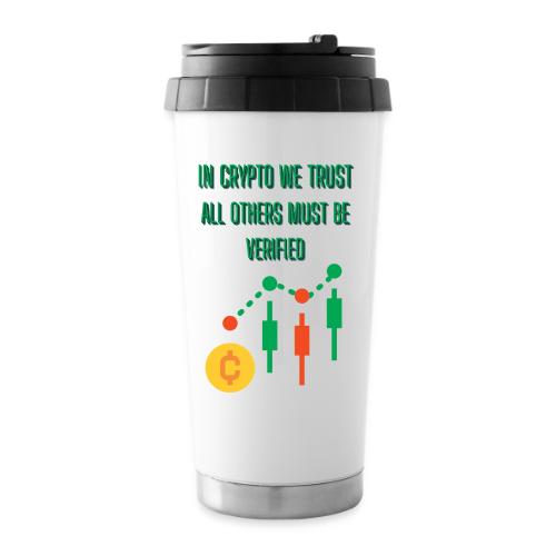 Sarcastic Bitcoin Investor T-shirt - 16 oz Travel Mug