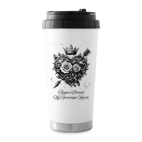 Royal Heart T-Shirt, Mug, & Leggings - 16 oz Travel Mug