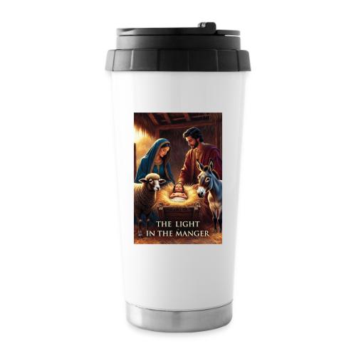 Nativity Manger T-Shirt - 16 oz Travel Mug