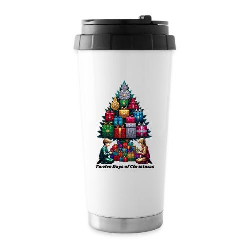 Twelve Days of Gifts T-Shirt - 16 oz Travel Mug