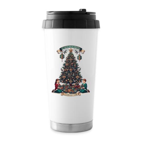 Twelve Days of Christmas T-Shirt - 16 oz Travel Mug