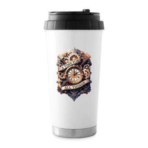 Ornate Clockwork T-Shirt - 16 oz Travel Mug