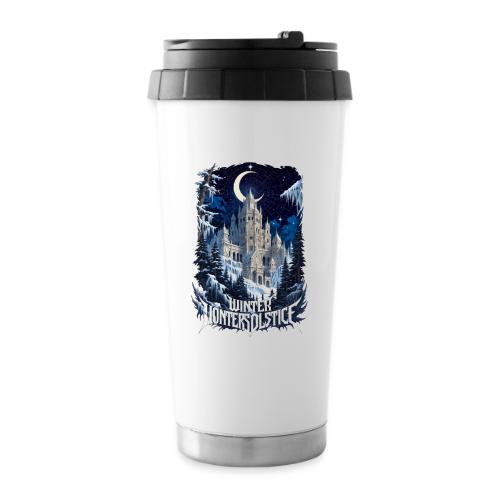 Celestial Winter Temple T-Shirt - 16 oz Travel Mug