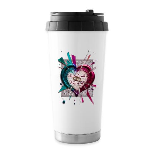 Sealed with a Kiss-Off T-Shirt - 16 oz Travel Mug
