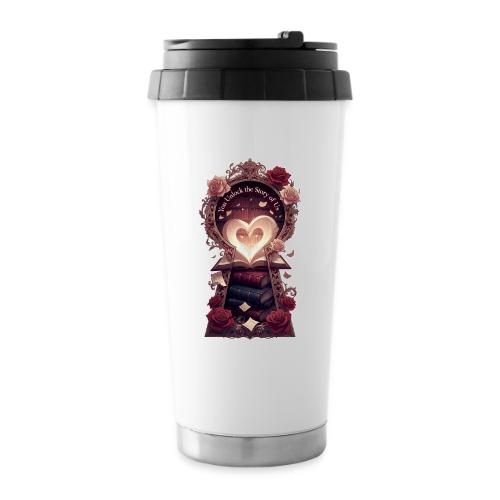 You Unlock the Story of Us Library Gifts T-Shirts - 16 oz Travel Mug
