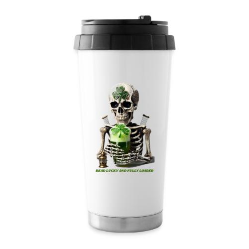 Eternal Stout Skeleton Graphic Tee - 16 oz Travel Mug