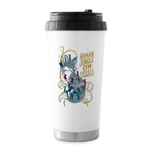 Human Jungle Gym Fox Tee - 16 oz Travel Mug