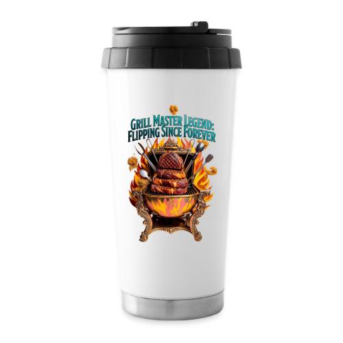 Grill Master Legend T Shirt - 16 oz Travel Mug