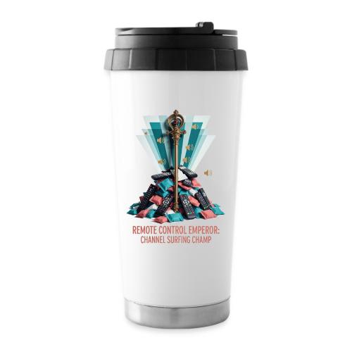 Remote Control Emperor T Shirt - 16 oz Travel Mug