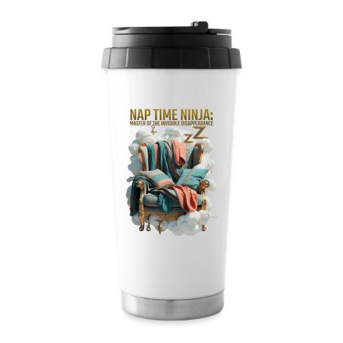 Nap Time Ninja T Shirt - 16 oz Travel Mug