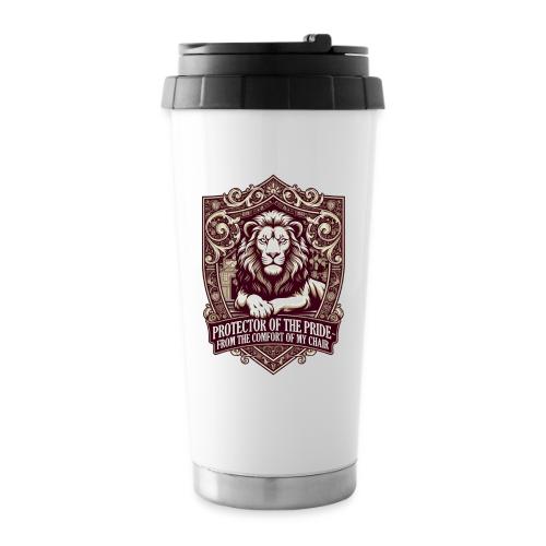 Protector of the Pride T Shirt, Sarcastic Dad Gif - 16 oz Travel Mug