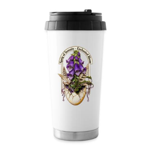 Spring Serenity Foxglove Tee, Easter Gift for wife - 16 oz Travel Mug