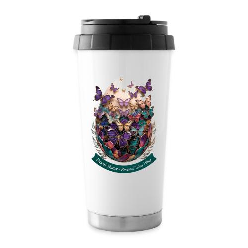 Easter Dawn's Flutter Butterfly T Shirt, Gift - 16 oz Travel Mug
