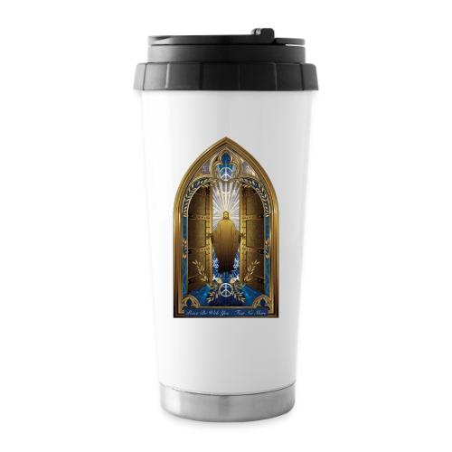 Easter Peace Be With You Locked Doors T Shirt,Gift - 16 oz Travel Mug