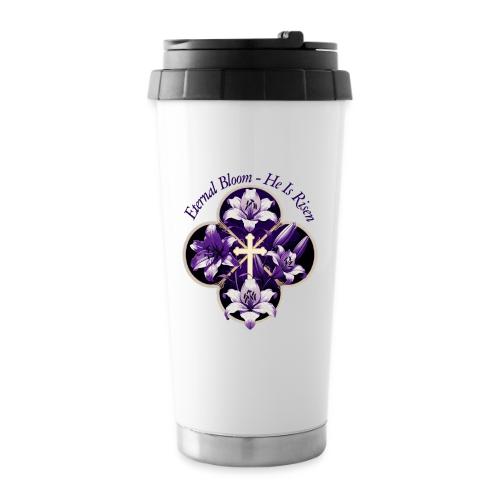 Easter Eternal Bloom Lily Crown T Shirt, Gift - 16 oz Travel Mug