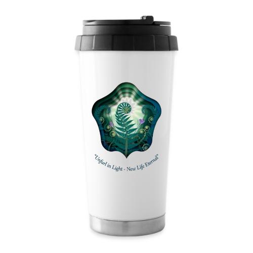 Easter Unfurl in Light Resurrection T Shirt, Gift - 16 oz Travel Mug