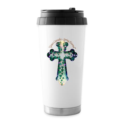 Easter Grace Cascades Eternal T Shirt, Mercy Gift - 16 oz Travel Mug