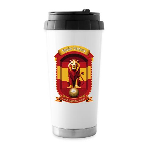 Spain Lion Victory T-Shirt, Flag Pride Crest Gift - 16 oz Travel Mug