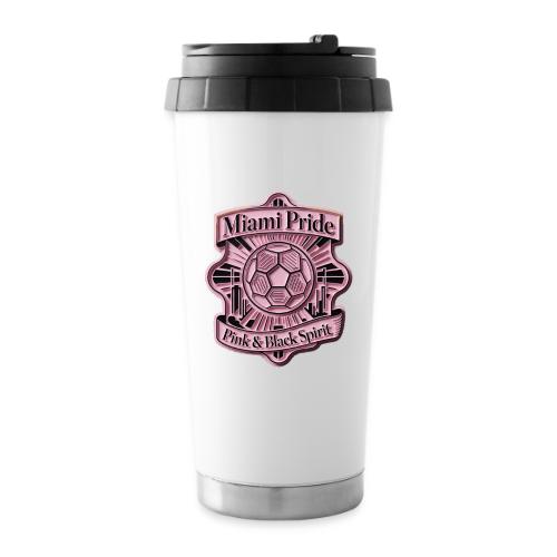 Miami City Pride T Shirt, Vibrant City Pride Gift - 16 oz Travel Mug
