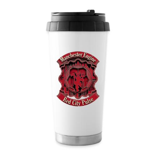 Red Manchester T Shirt, Red Soccer City Pride Gift - 16 oz Travel Mug
