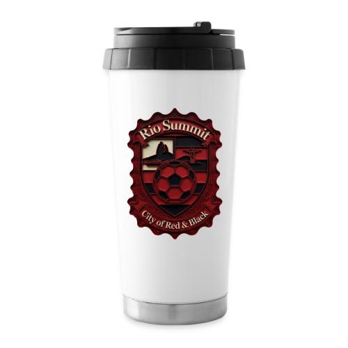 Flamengo Scarlet Summit T-Shirt, Football Gift - 16 oz Travel Mug