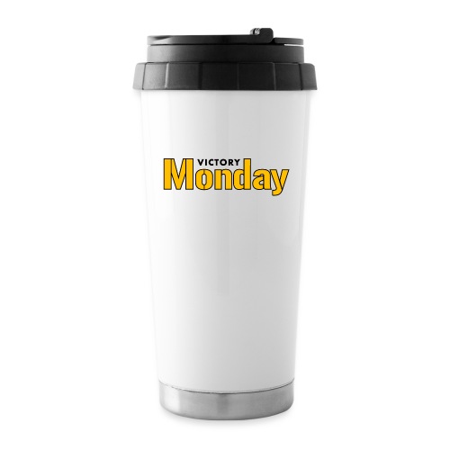 Victory Monday (White/1-sided) - Travel Mug
