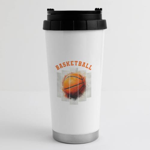 Basketball Element - 16 oz Travel Mug